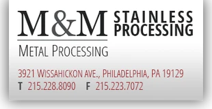 M&M Stainless Processing logo